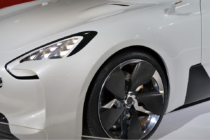 white car